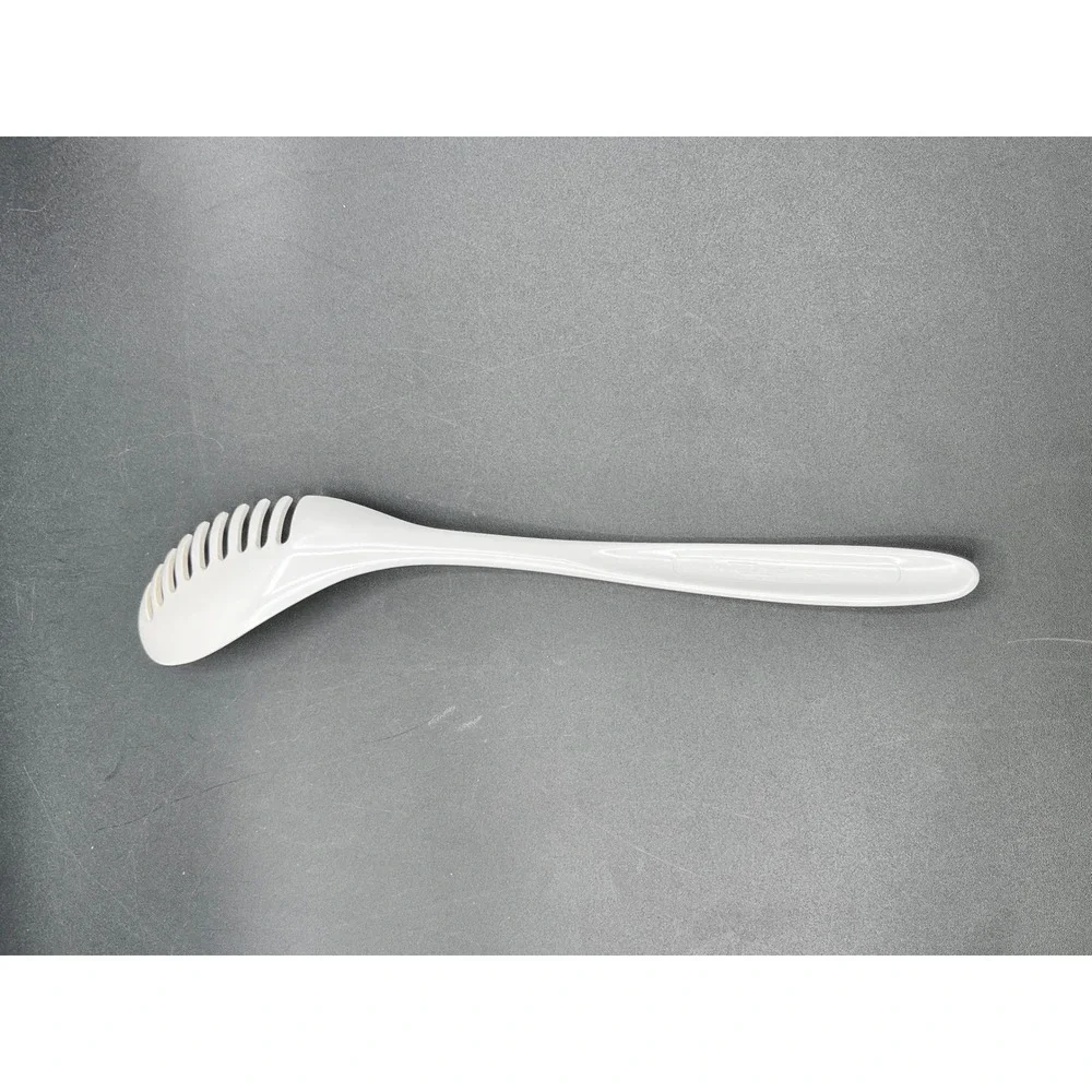 Vtg Hutzler Melamine Spaghetti Pasta Fork White Server Noodle‎ 12
